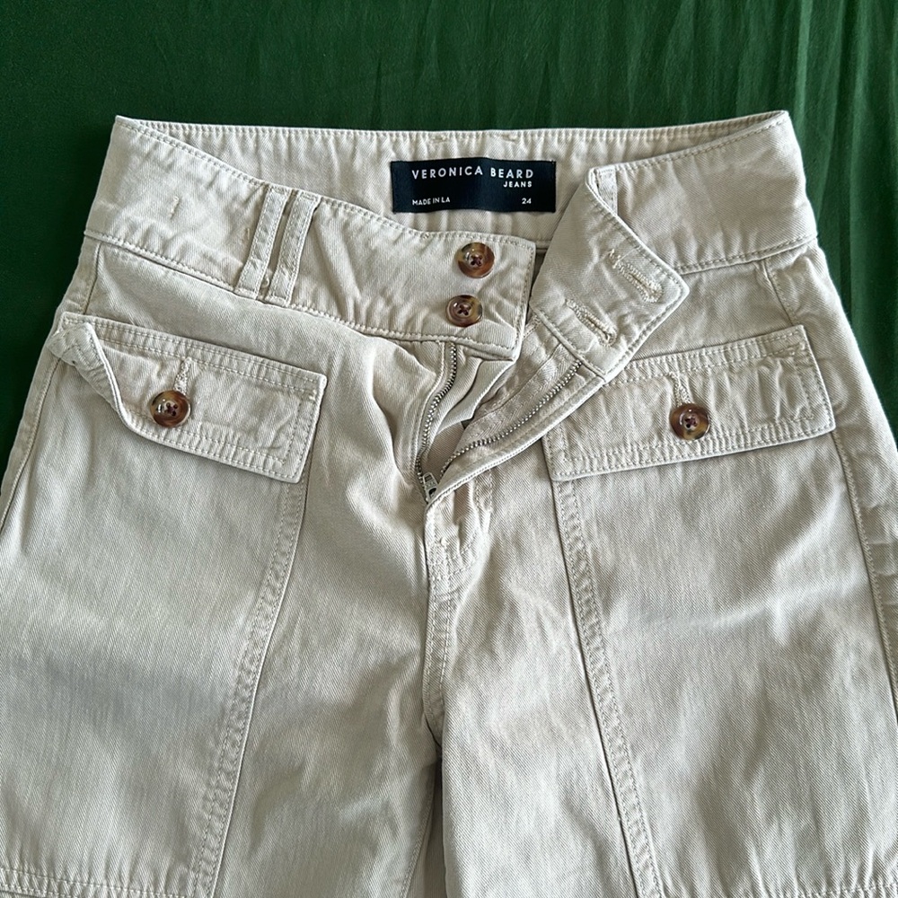 Veronica beard jeans size 24 blake classic straight high rise
